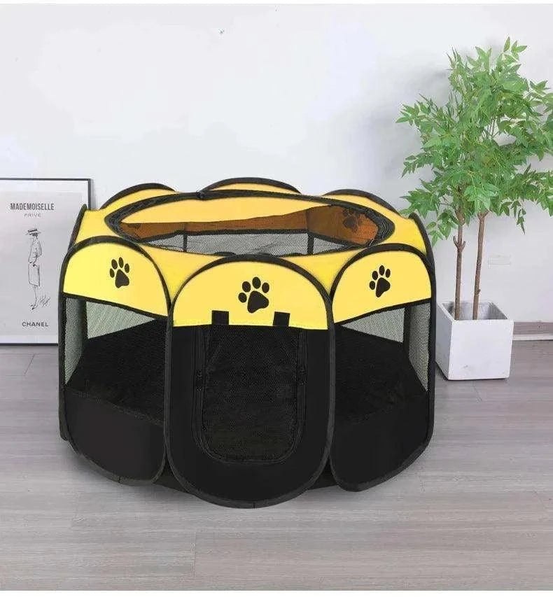 Foldable Octagonal Pet PlaypenDescription:
Give your pet a cozy, secure space! This foldable octagonal pet tent is perfect for play, rest, or as a safe maternity room for dogs and cats.
BenefitRegal Pet PalaceRegal Pet PalaceFoldable Octagonal