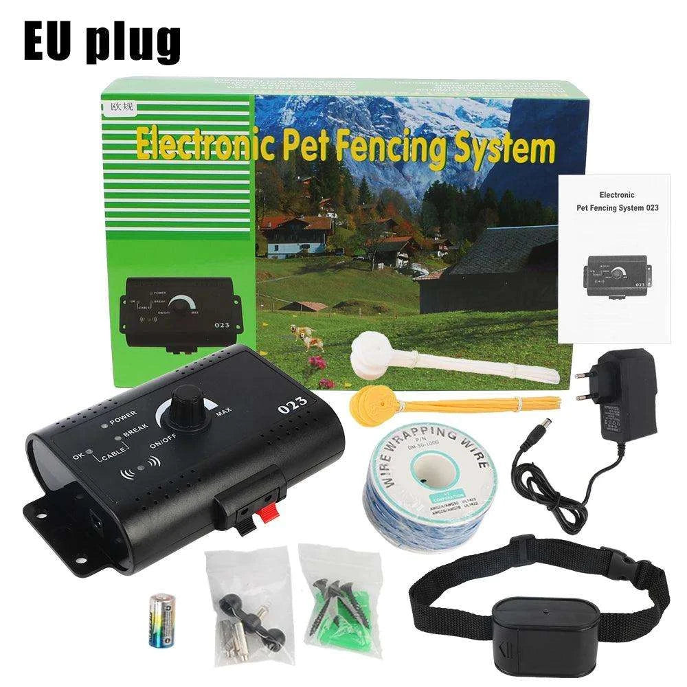 Wireless Electronic Pet FenceDescription:
Keep your dog safe while giving them freedom! This electronic pet fence system trains your pup to stay within set boundaries, ensuring their security wRegal Pet PalaceRegal Pet PalaceWireless Electronic Pet