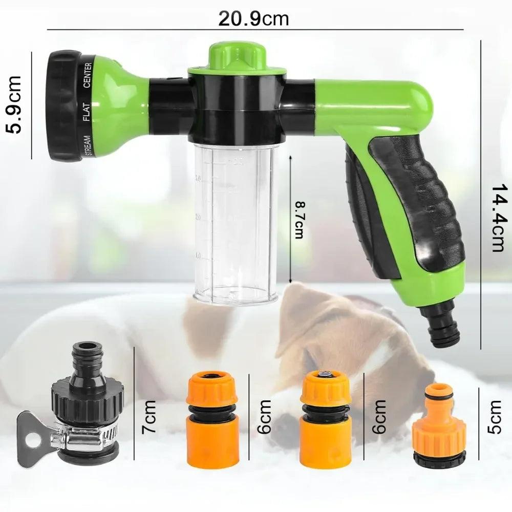 8-in-1 Dog Shower Sprayer