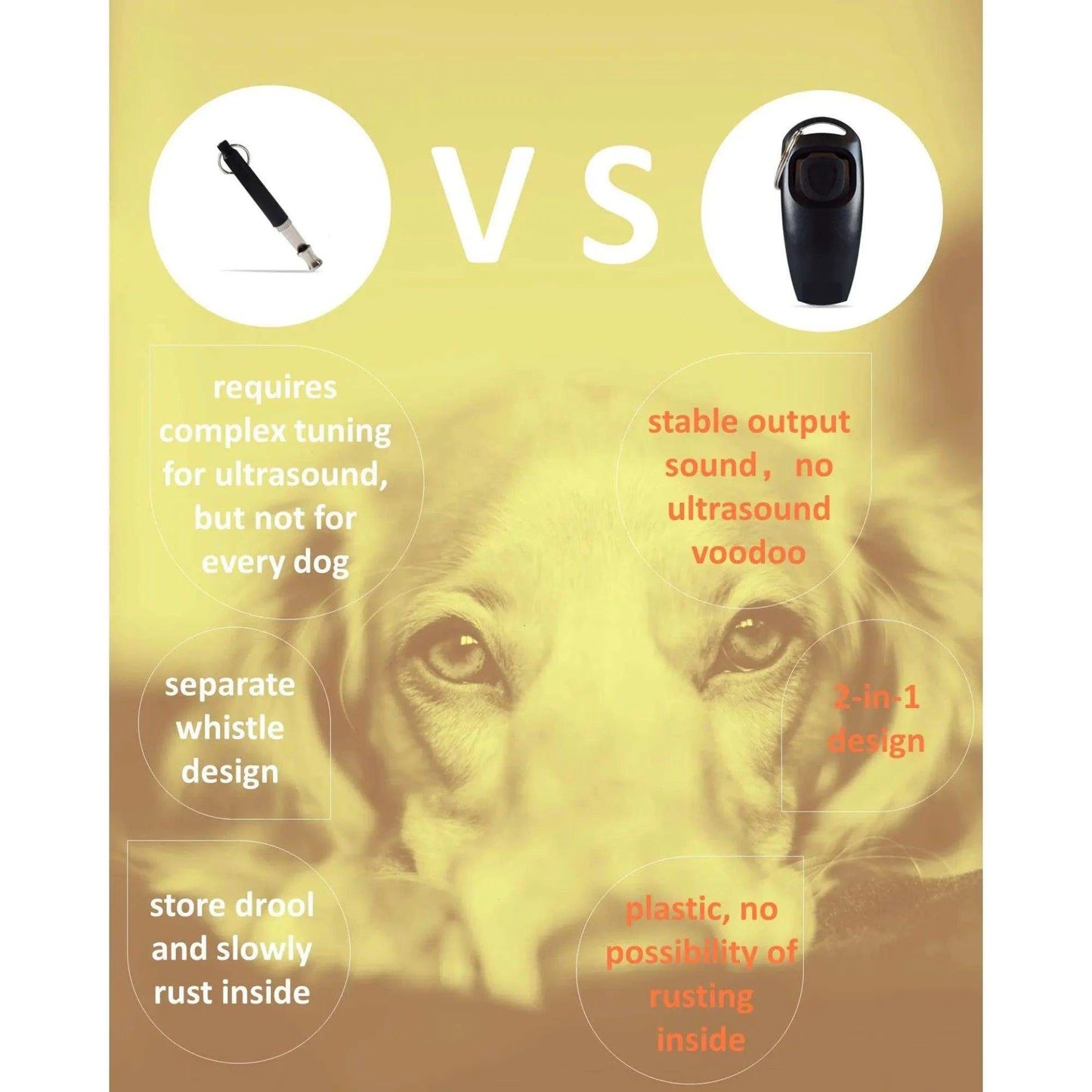 2-in-1 Training Clicker & WhistleDescription:
Strengthen your bond with your pet! This 2-in-1 clicker and whistle makes training easier, helping dogs and cats learn commands quickly while reinforciRegal Pet PalaceRegal Pet Palace2-in-1 Training