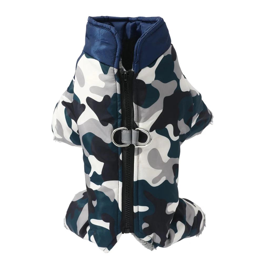 Waterproof Fleece Dog Jumpsuit