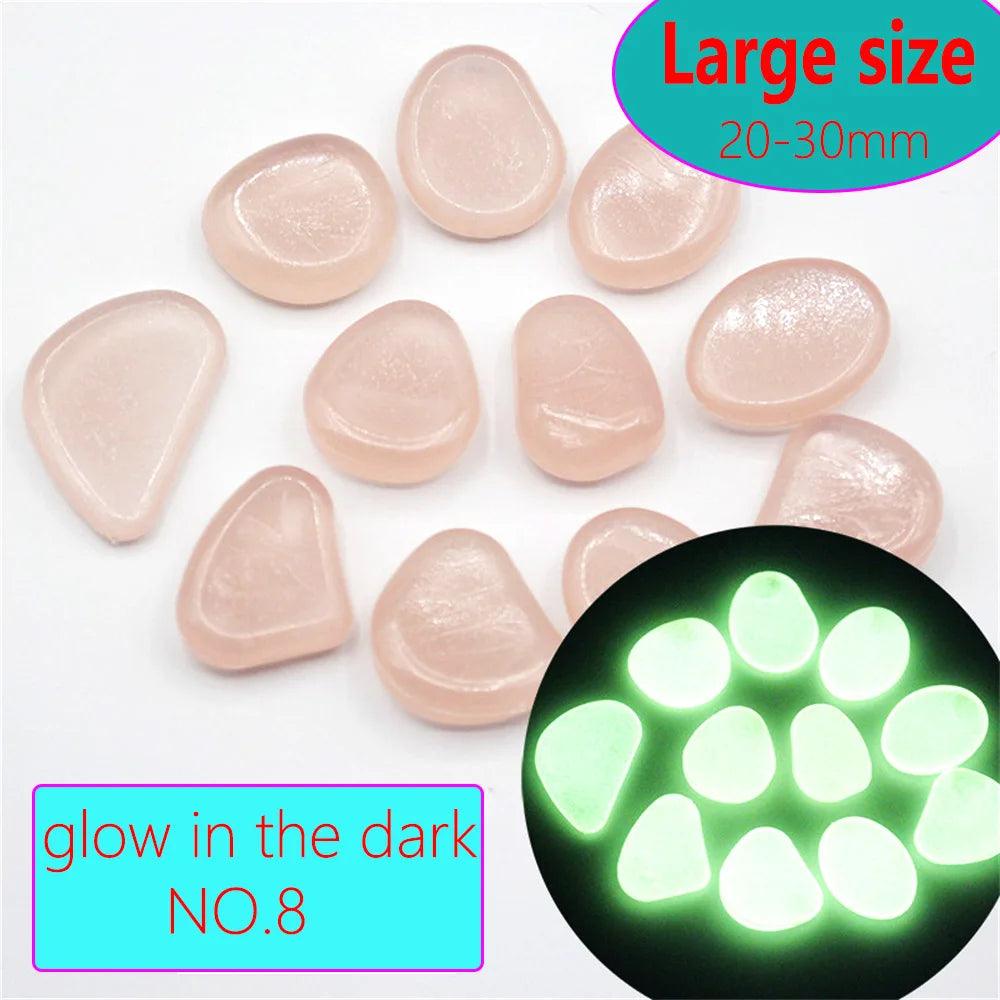 Luminous Glowing Aquarium Pebbles