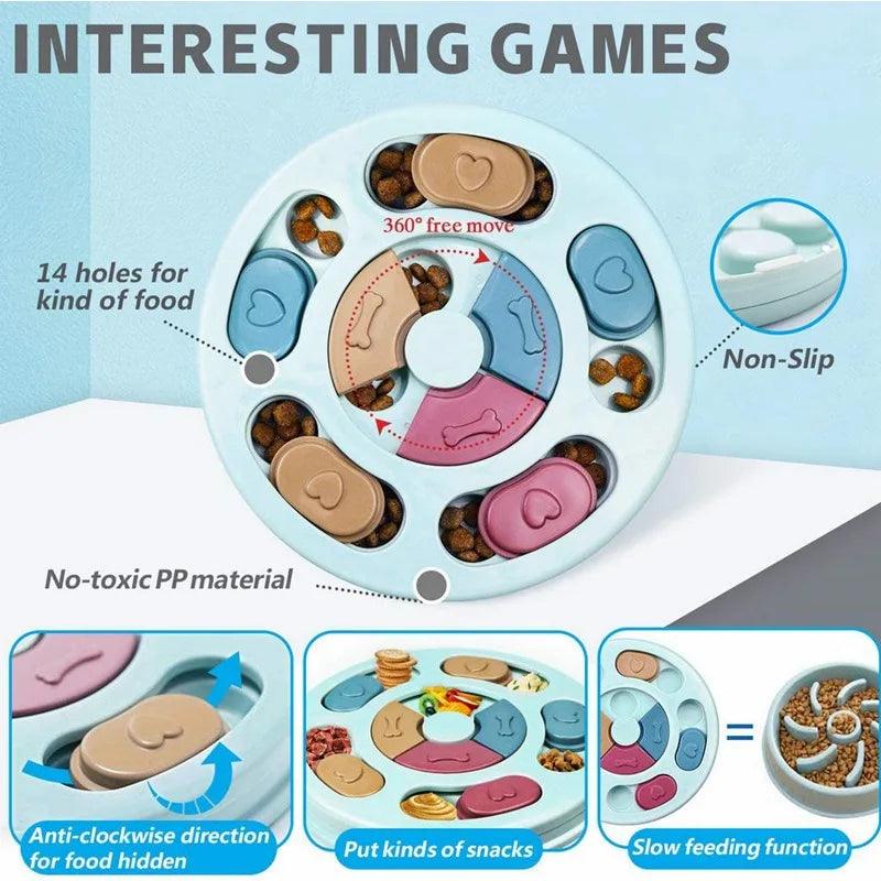 Interactive Slow Feeder Toy