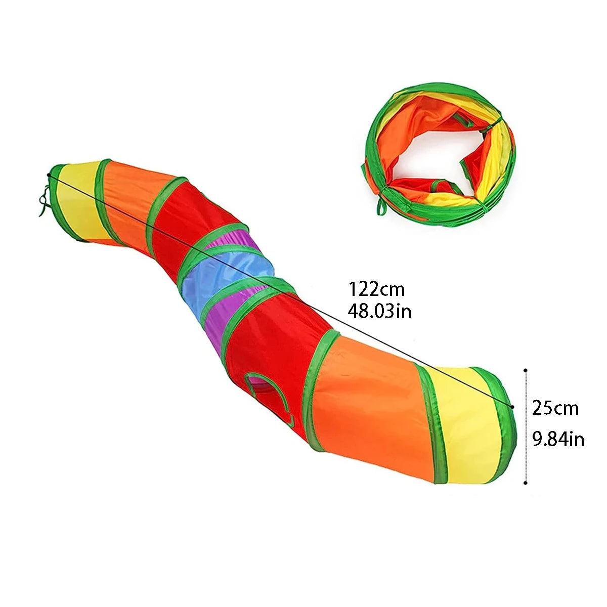 Crinkle Cat Tunnel Toy