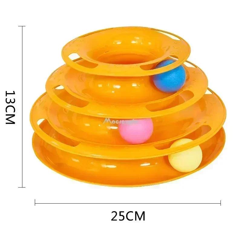Interactive Cat Toy Tower