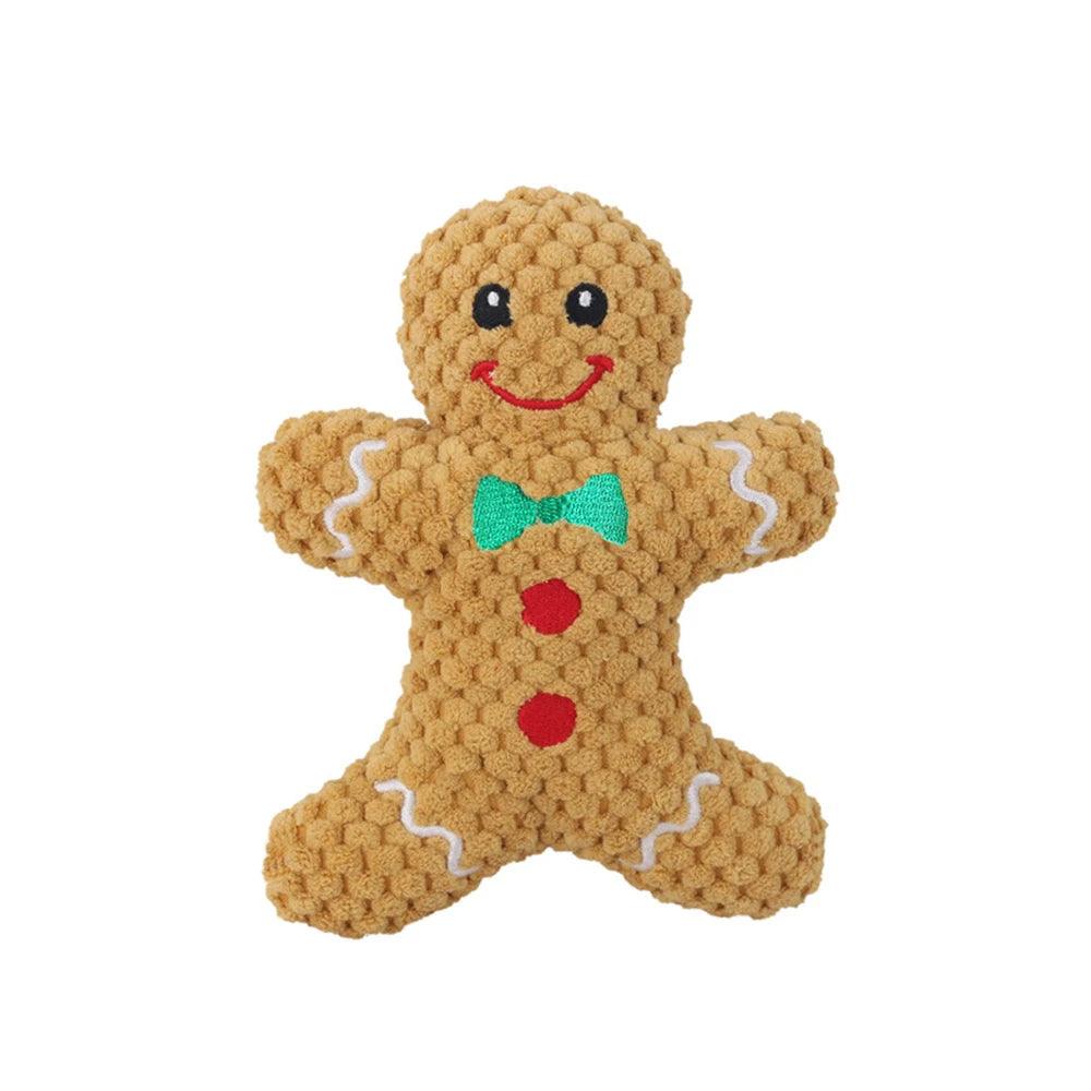 Festive Squeaky Dog Toy