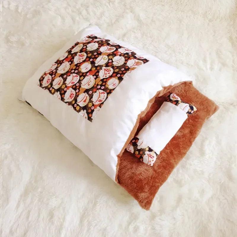 Cozy Japanese Cat Bed