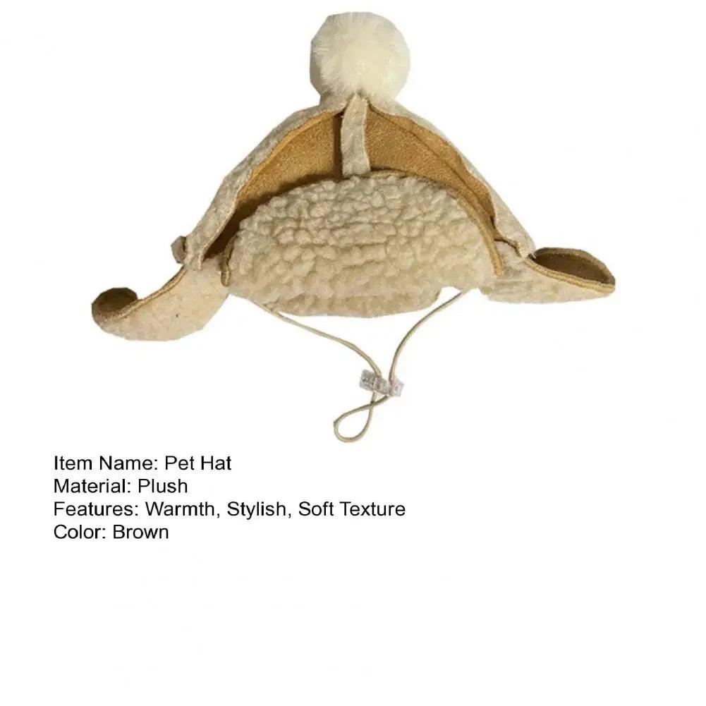 Cozy Adjustable Pet Hat