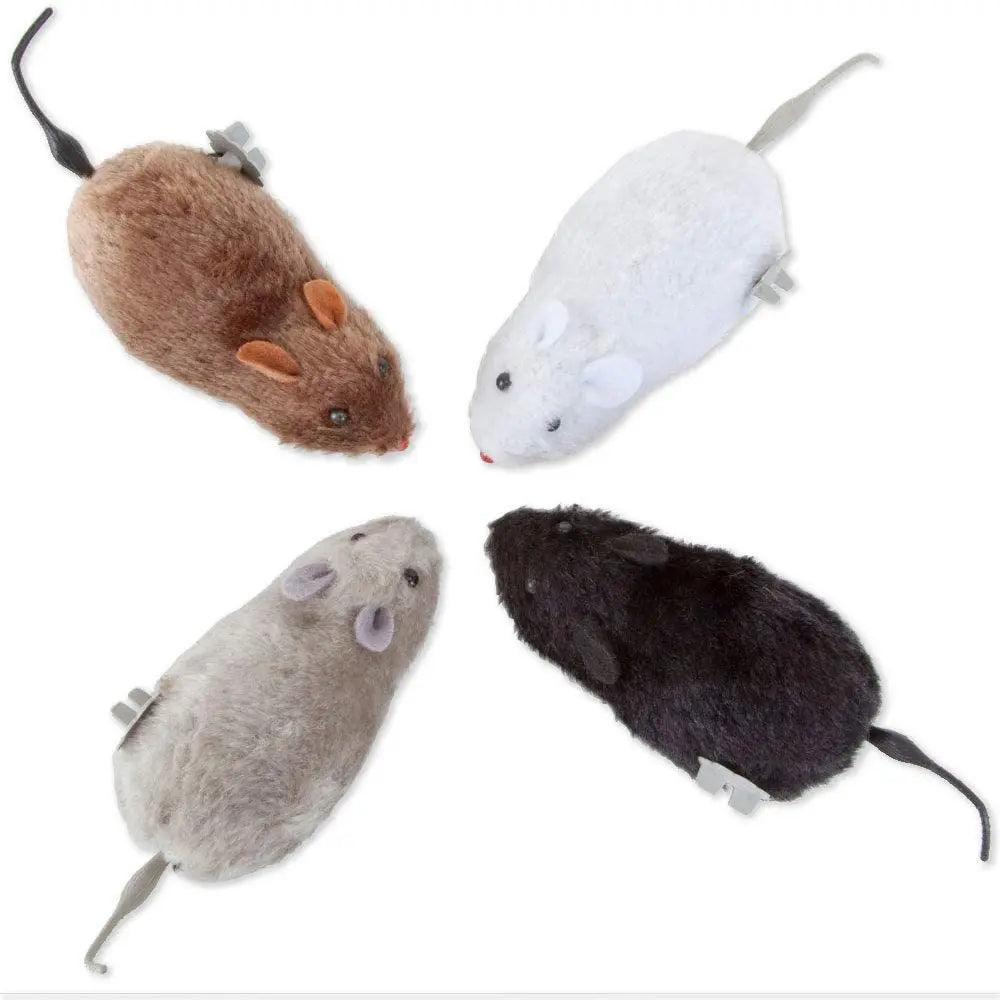 Lifelike Plush Mouse Toy