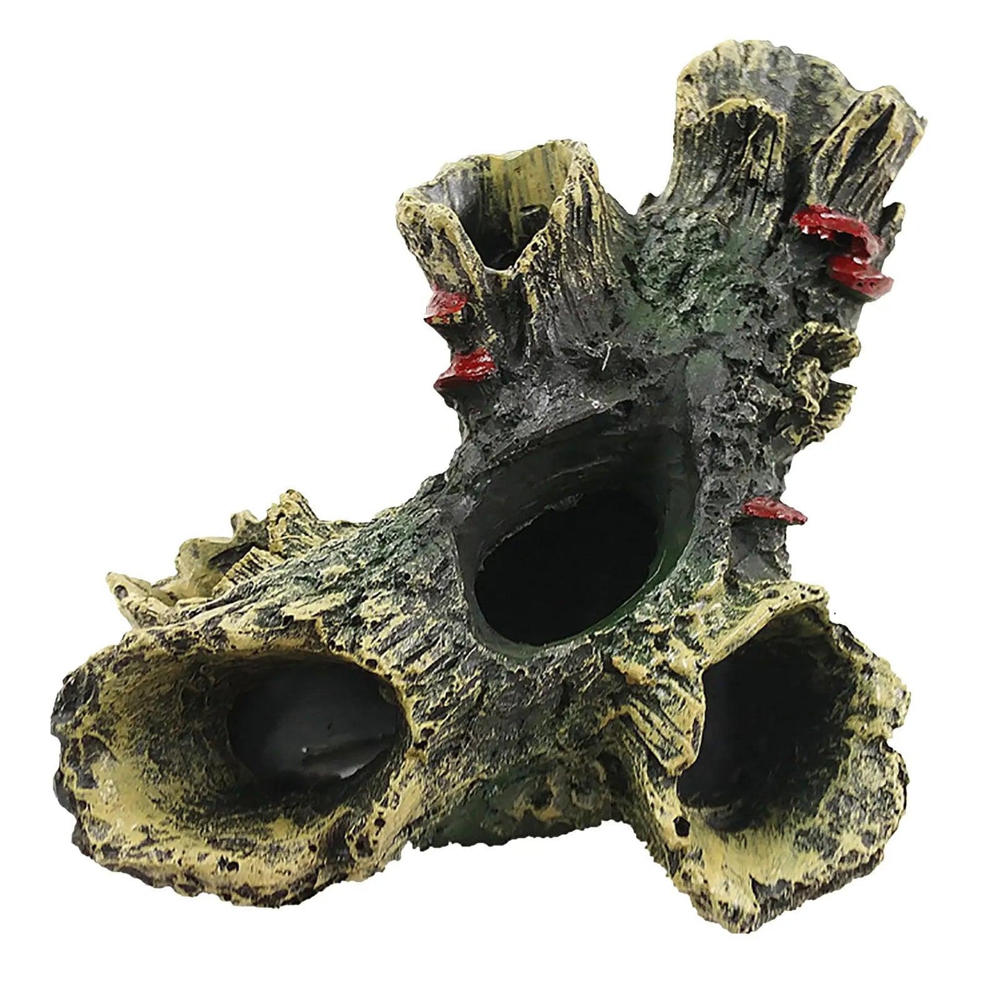 Hollow Log Fish Tank Décor