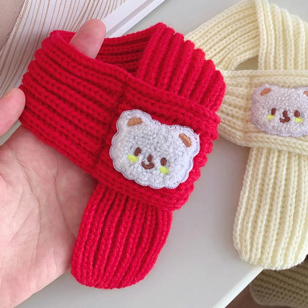 Cartoon Bear Pet Scarf