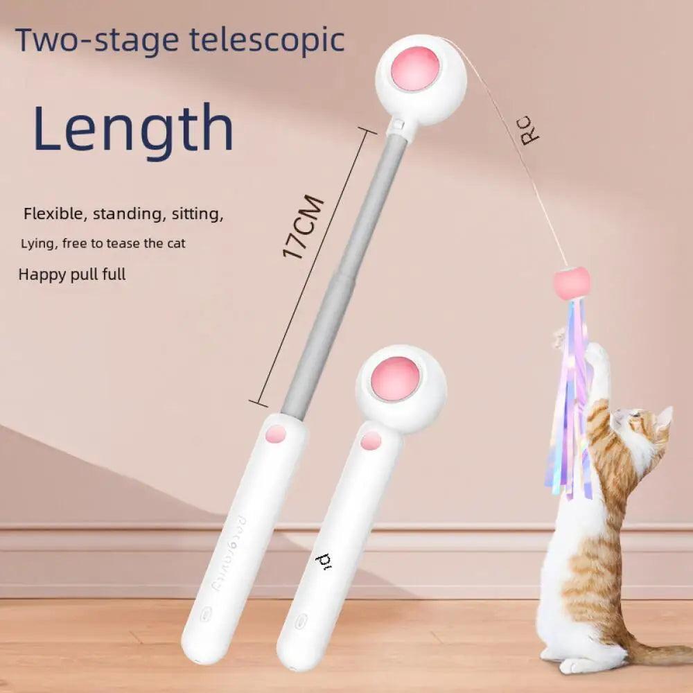 Gravity Cat Wand Toy