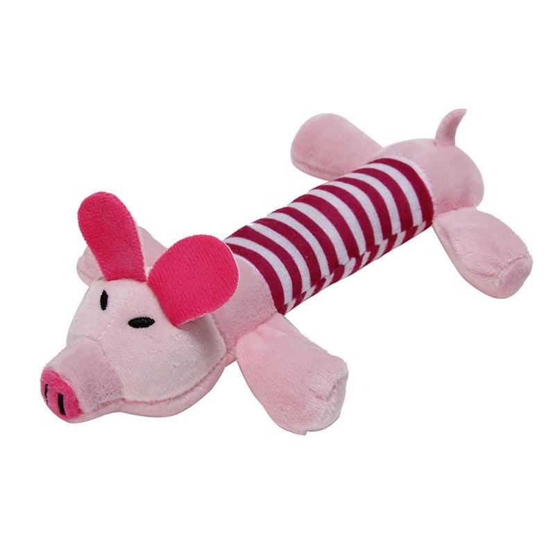 Squeaky Plush Chew Toy