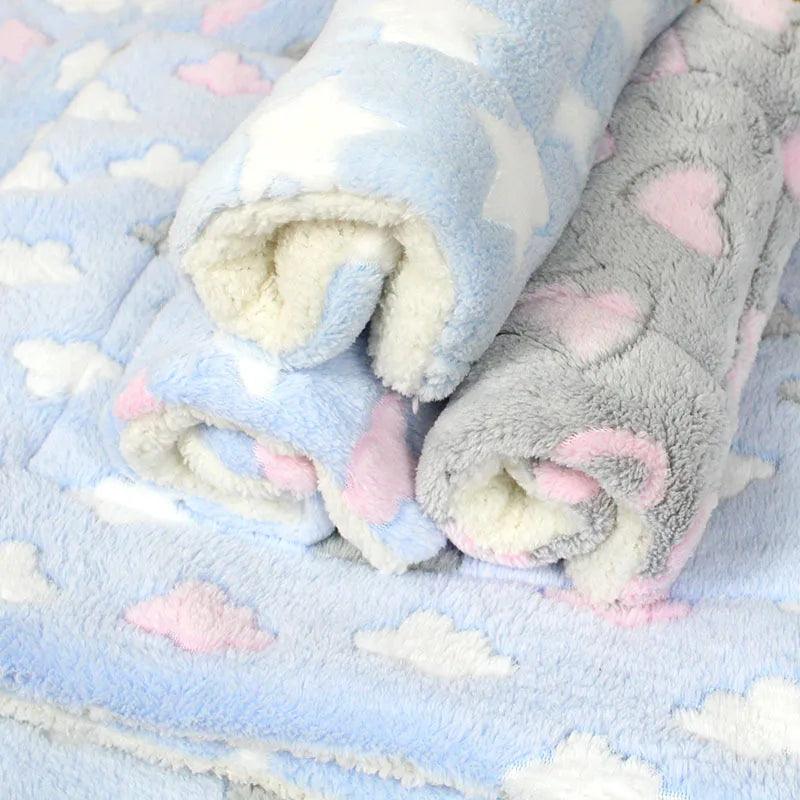 Cozy Plush Cat Bed Mat