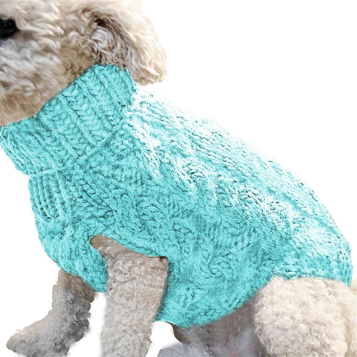 Warm Knitted Sweater for Dogs