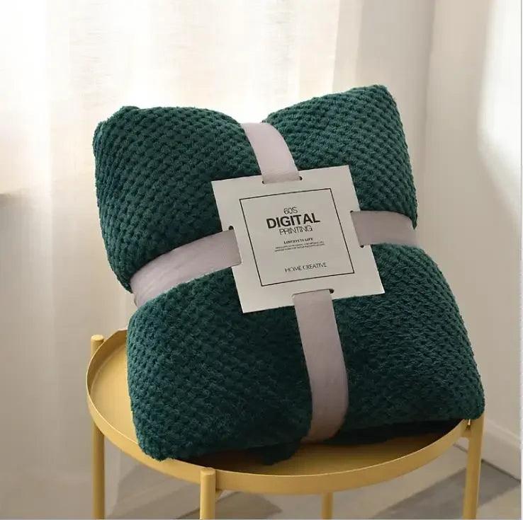 Cozy Coral Fleece Blanket