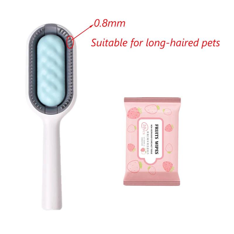Double-Sided Pet Grooming Brush