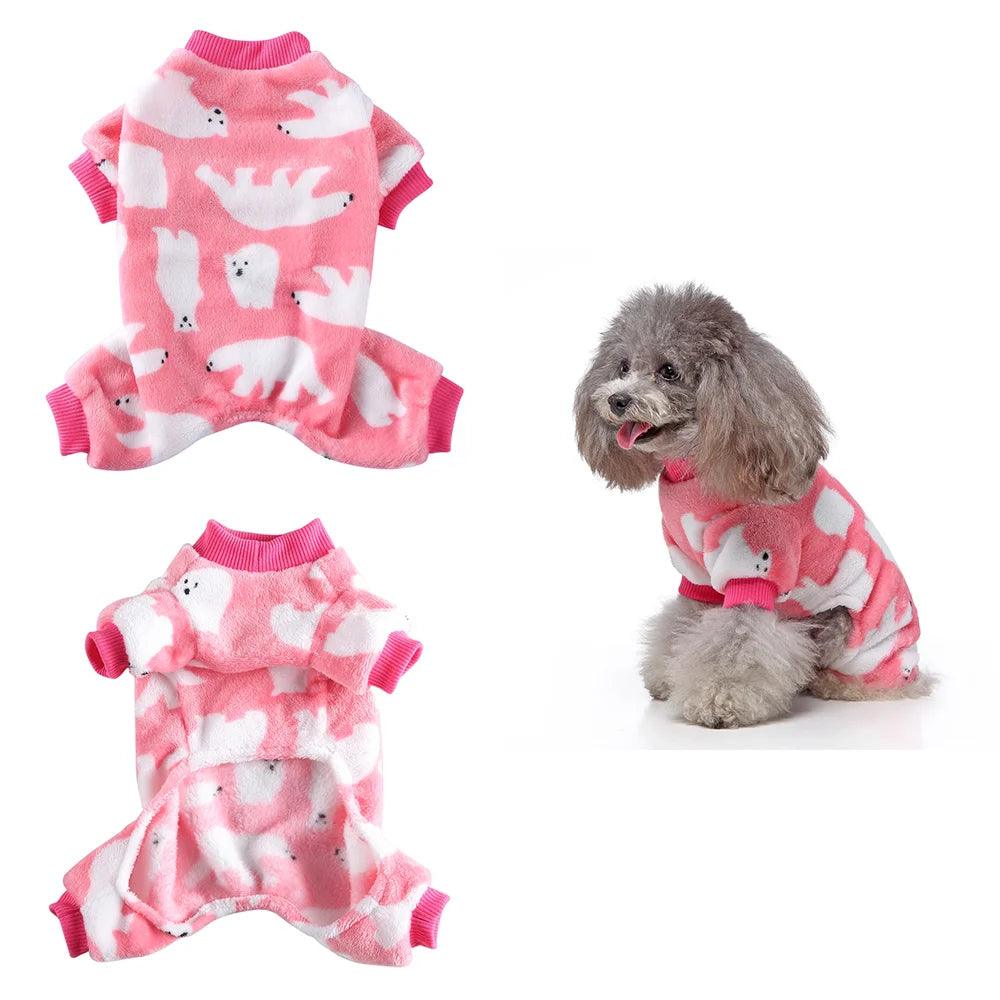 Halloween Dog Winter Pajamas