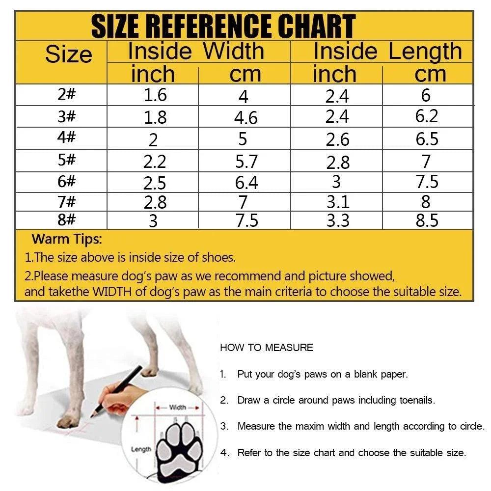 Waterproof Anti-Slip Dog Boots