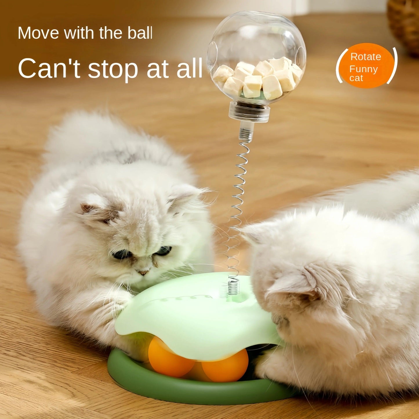 Interactive Cat Treat Puzzle