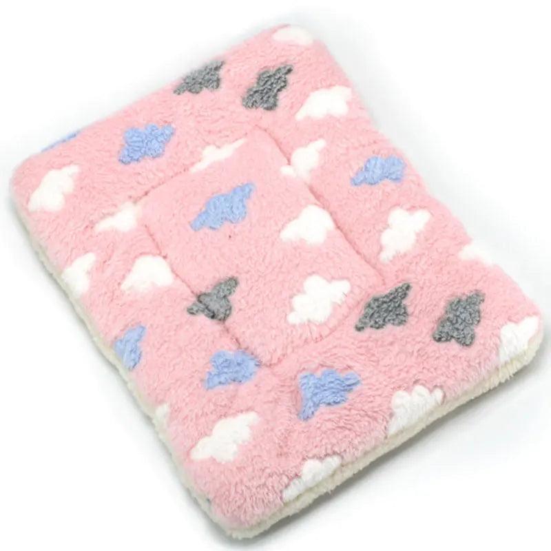 Cozy Plush Cat Bed Mat