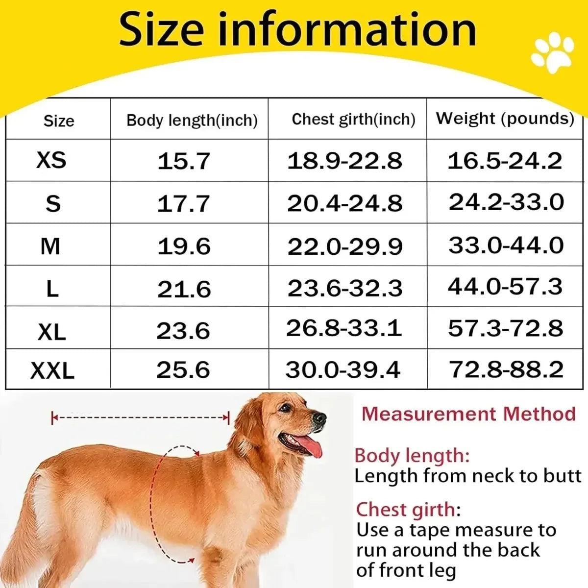 Waterproof Dog Jacket with Fleece