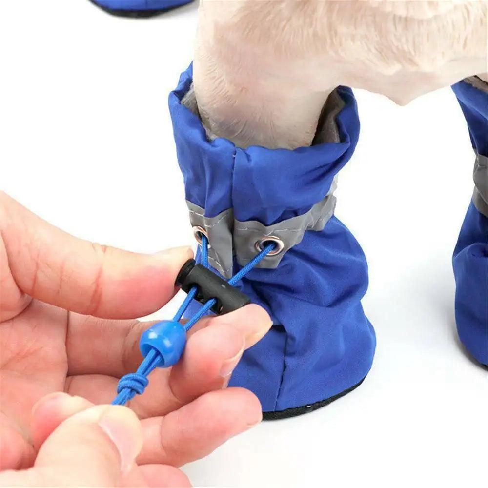 Warm Waterproof Dog Boots