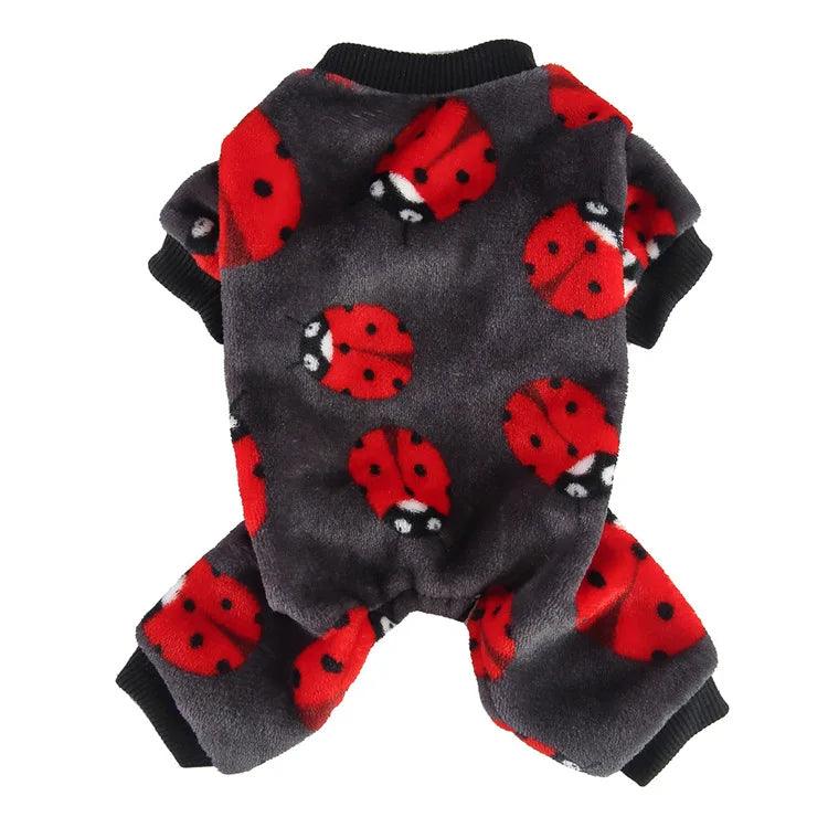 Halloween Dog Winter Pajamas