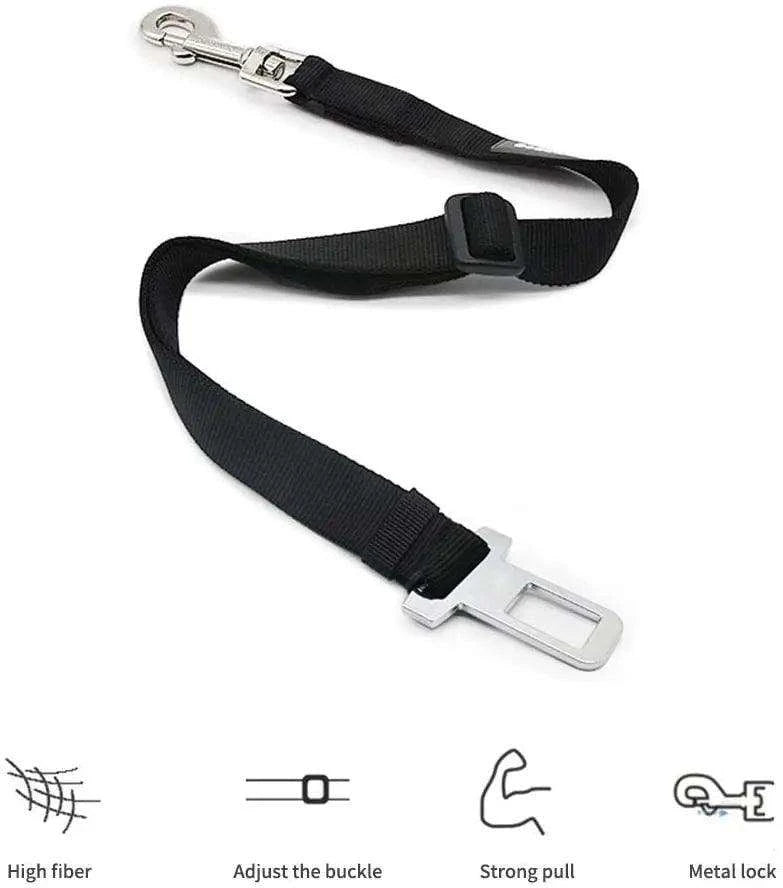 Adjustable Dog Car Seat BeltDescription:
Traveling with your furry friend has never been easier! This adjustable pet car seat belt ensures your pet’s safety and comfort during every ride, prevRegal Pet PalaceRegal Pet PalaceAdjustable Dog Car