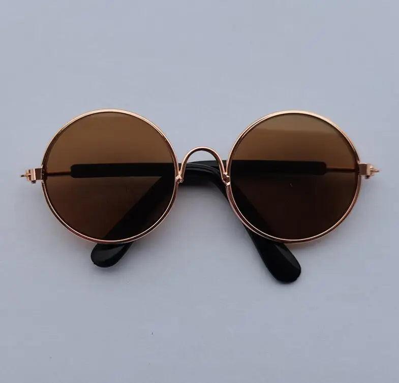 Vintage Round Pet Sunglasses