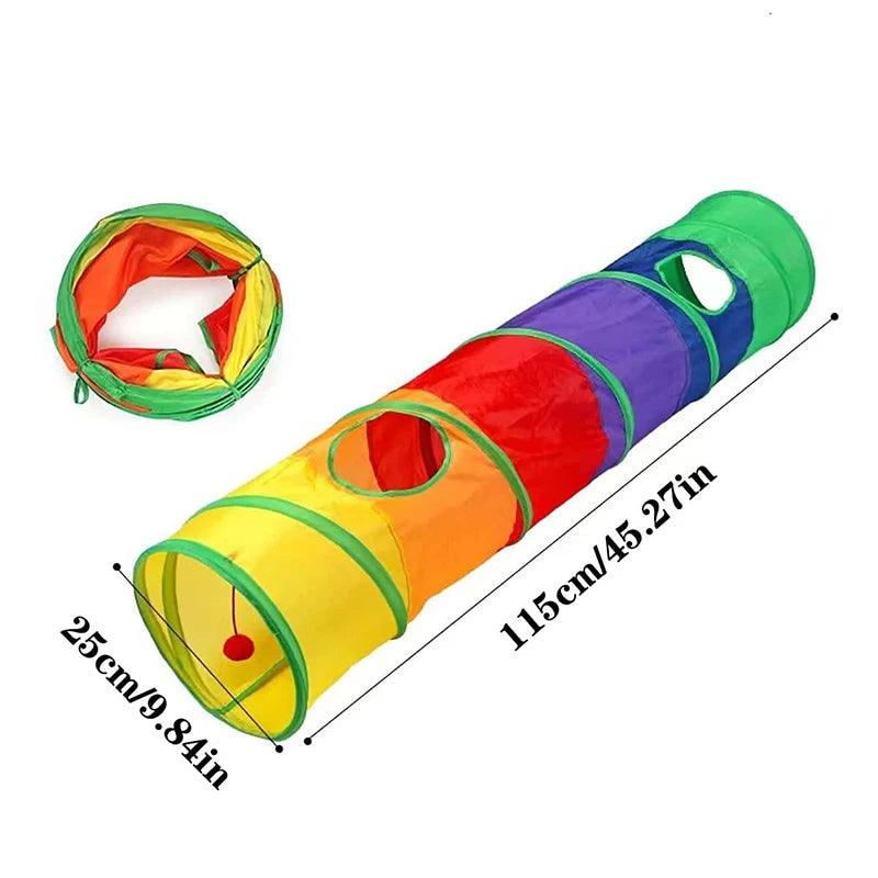 Crinkle Cat Tunnel Toy