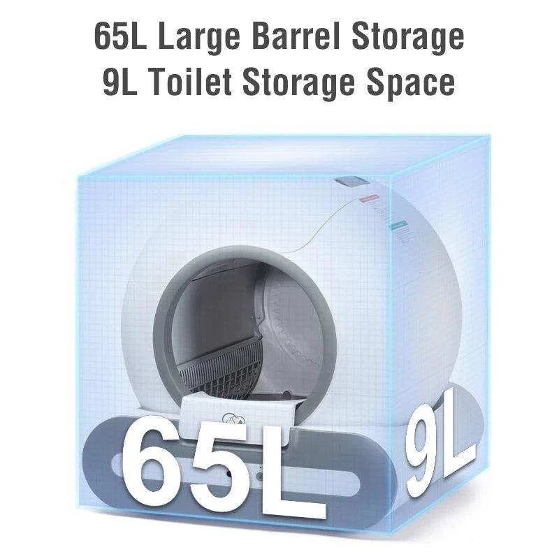 Smart Self-Cleaning Litter BoxDescription:
Experience the future of cat care with this 2024 upgraded, self-cleaning cat litter box. Keep your home fresh and odor-free with minimal effort, offeriRegal Pet PalaceRegal Pet PalaceSmart Self-Cleaning