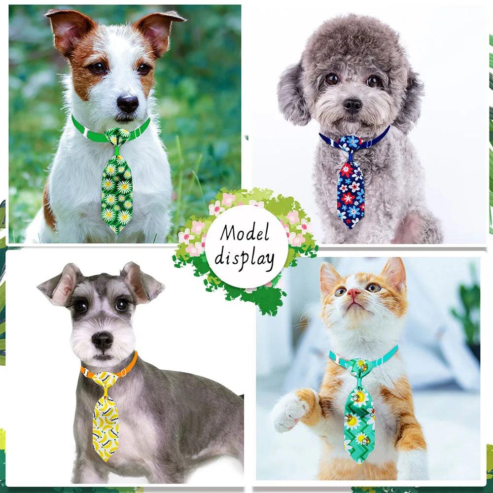 50pcs Stylish Pet Bowties