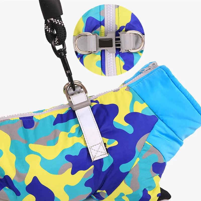 Large Dog Winter Jumpsuit