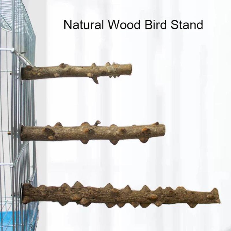 Natural Spiky Wood Perch