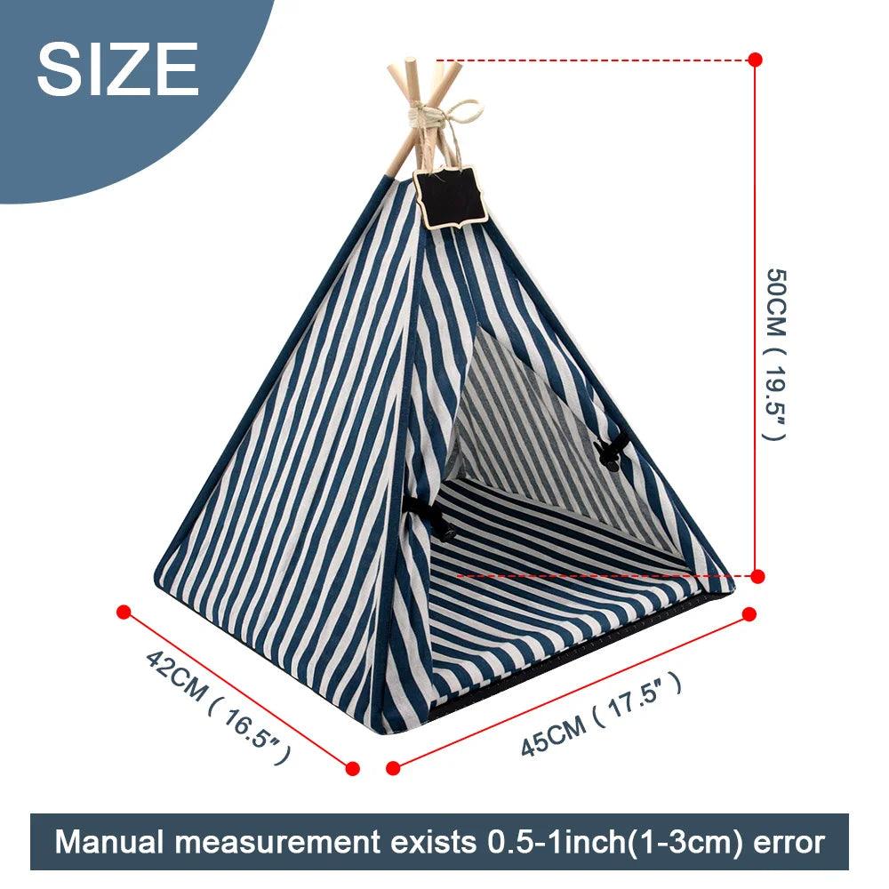 Cozy Pet Tent Bed