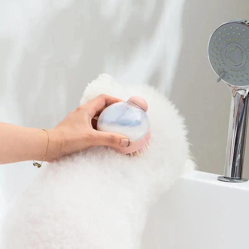 Silicone Pet Bath Brush