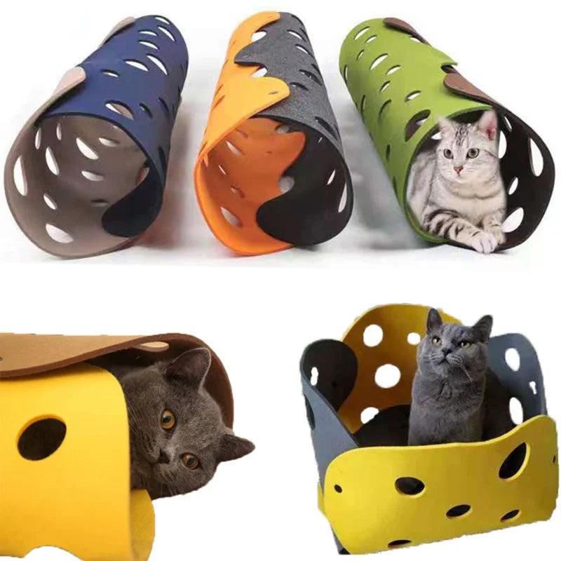 99-Shape Cat Tunnel Playhouse