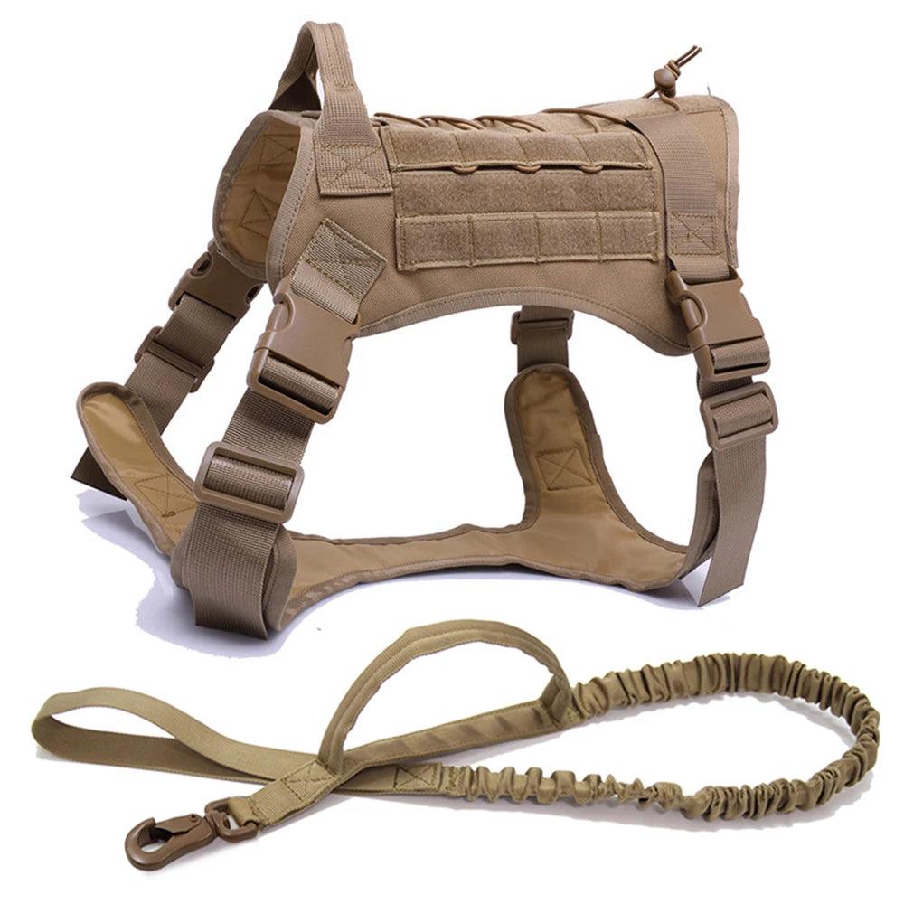 Tactical Dog Harness Set