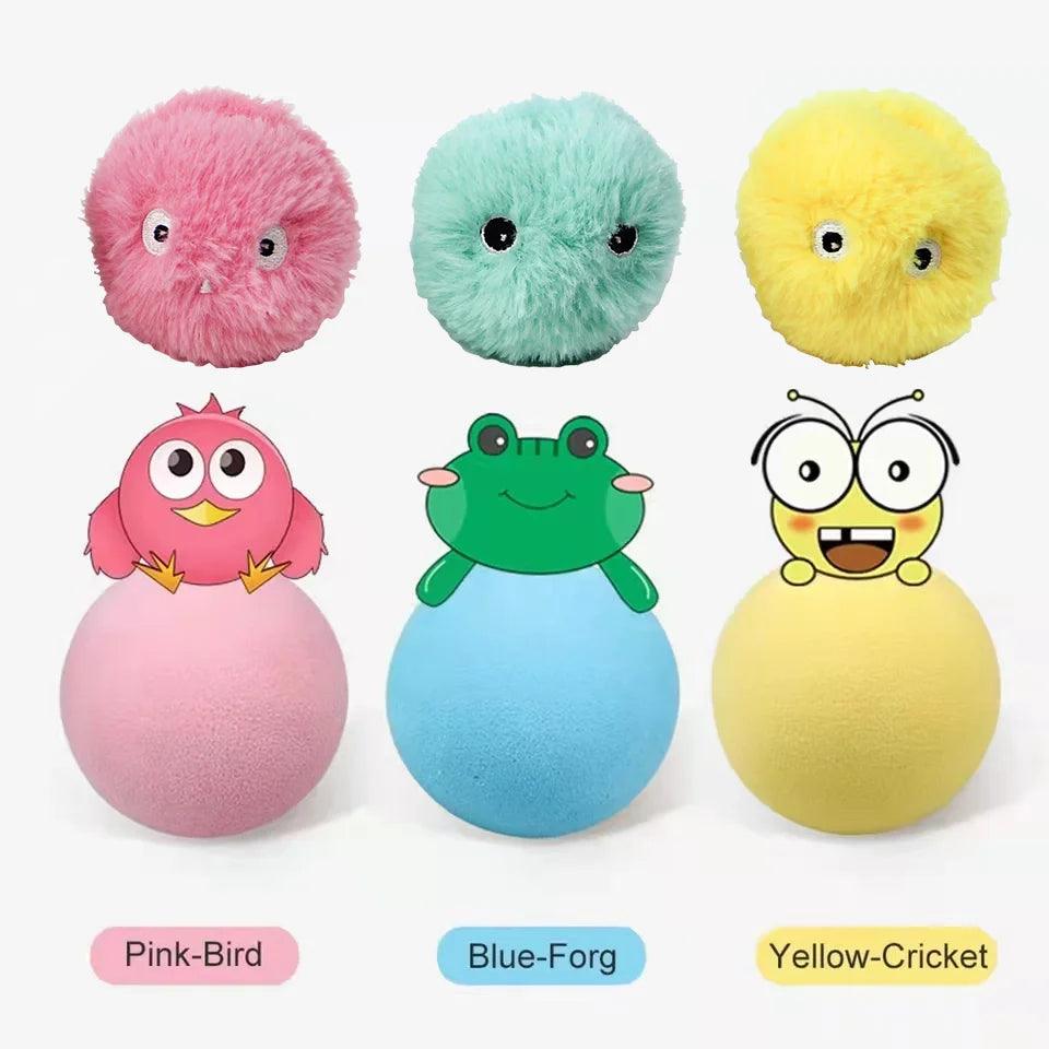 Interactive Catnip Plush Toy
