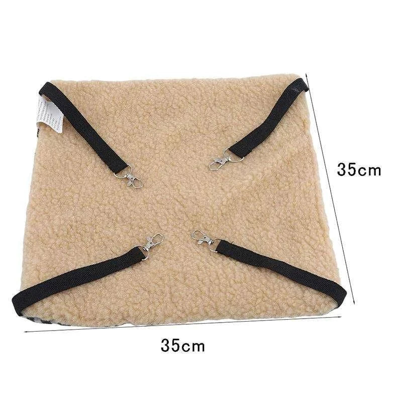 Cozy Cat Hanging HammockDescription:
Give your pet the ultimate nap spot! This soft, double-sided hanging hammock creates a cozy retreat for cats and small animals.
Benefits:
✔ Space-SavRegal Pet PalaceRegal Pet PalaceCozy Cat