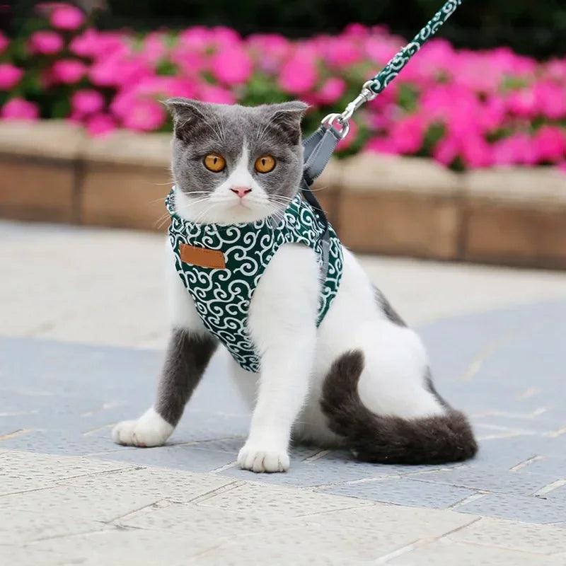 Escape-Proof Cat Vest Harness