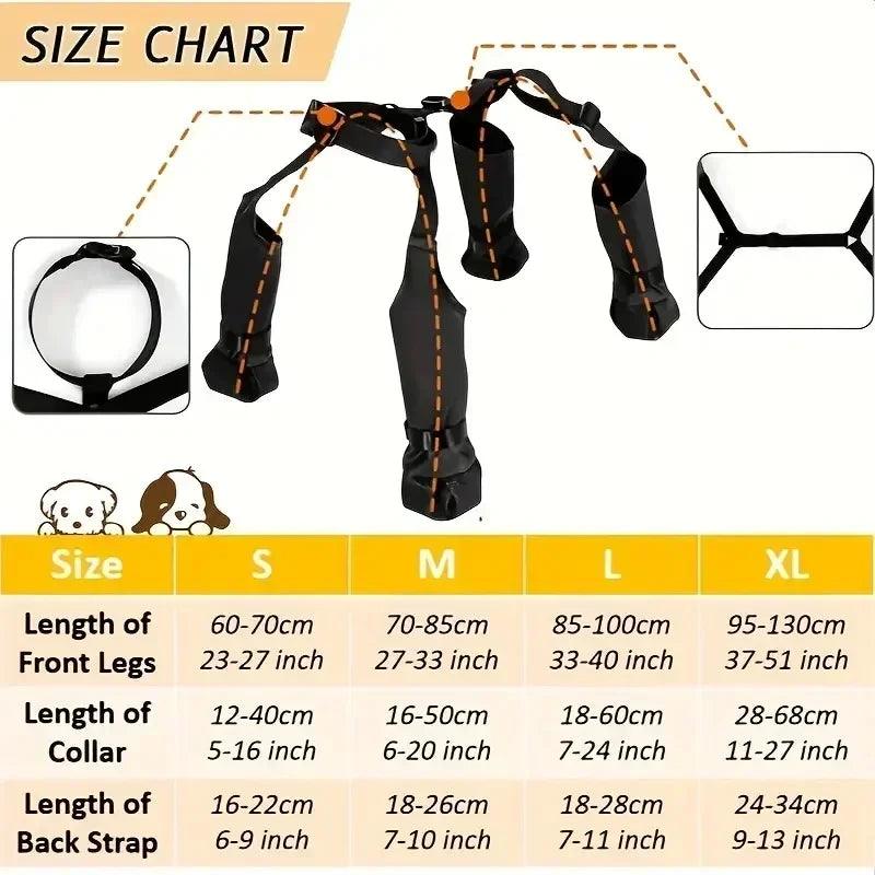 Waterproof Adjustable Dog Boots