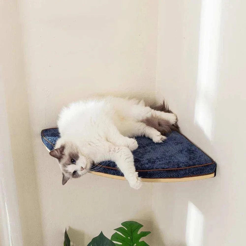 Wall Mounted Cat TreeDescription:
Give your cat the ultimate climbing adventure with this sleek wall-mounted cat tree. Perfect for active felines, it saves space and adds style while keRegal Pet PalaceRegal Pet PalaceWall Mounted Cat Tree