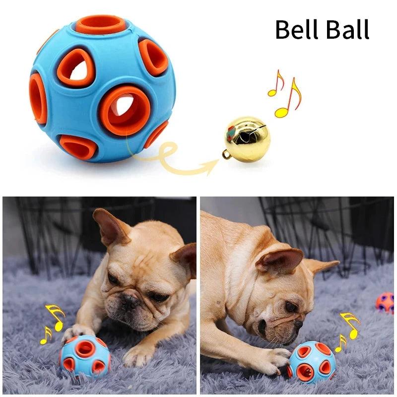 Interactive Food-Dispensing Dog Ball