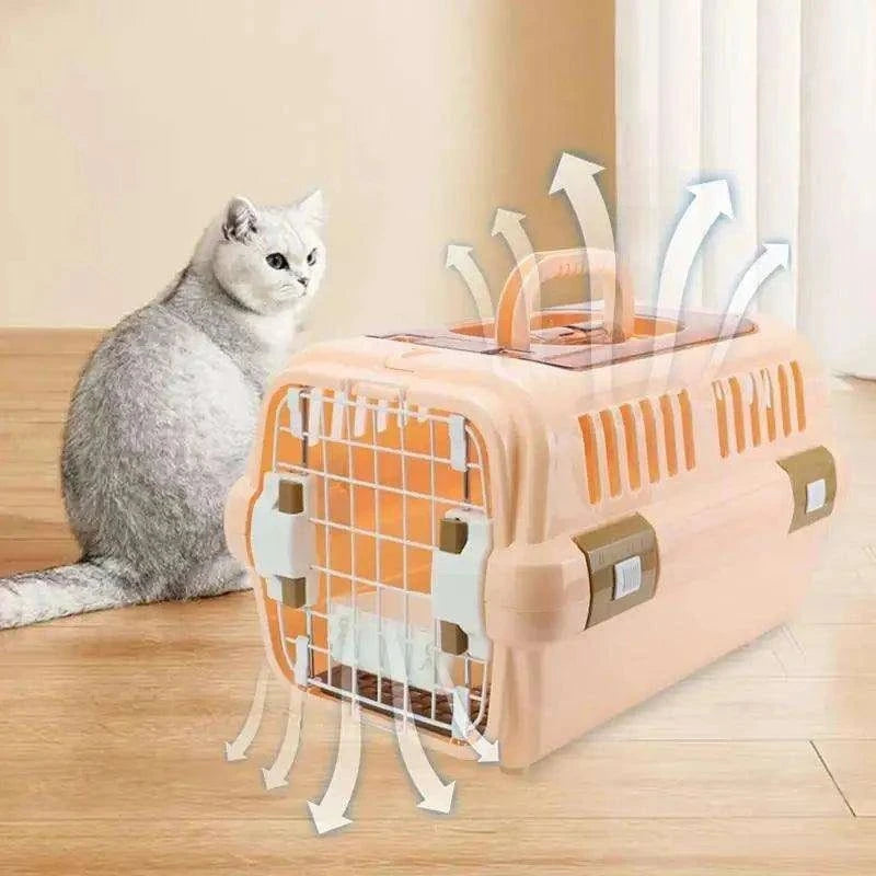 Portable Pet Flight BoxDescription:
Travel with ease and comfort. This portable pet flight box ensures your pet’s safety while offering a spacious, airy environment for your cat or dog.
Regal Pet PalaceRegal Pet PalacePortable Pet Flight