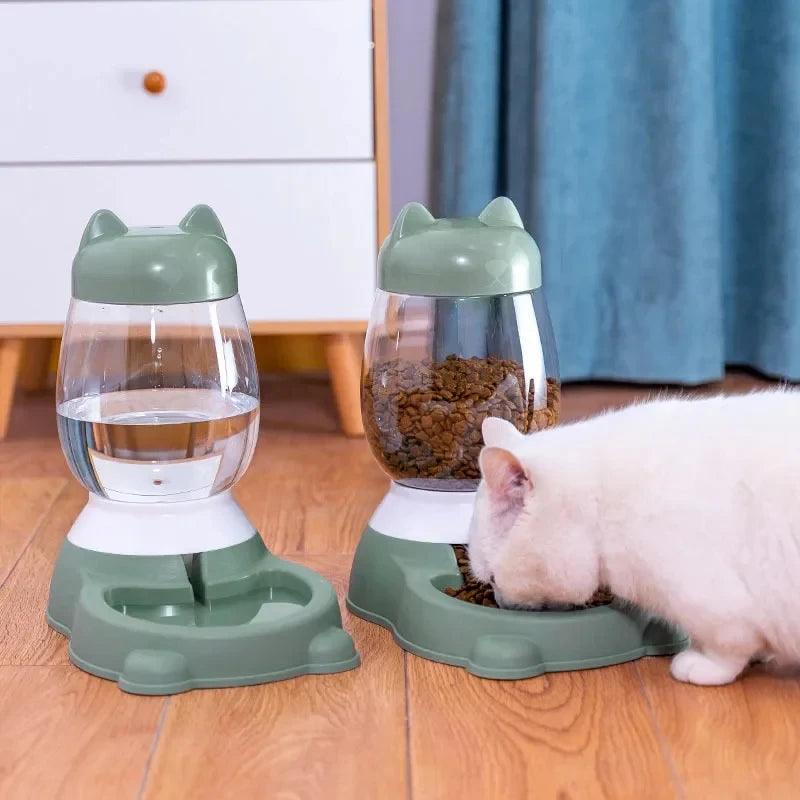 Automatic Pet Food & Water Bowl