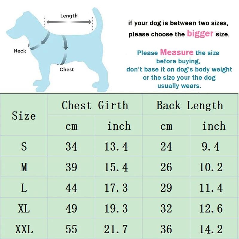 Warm Winter Dog Coat