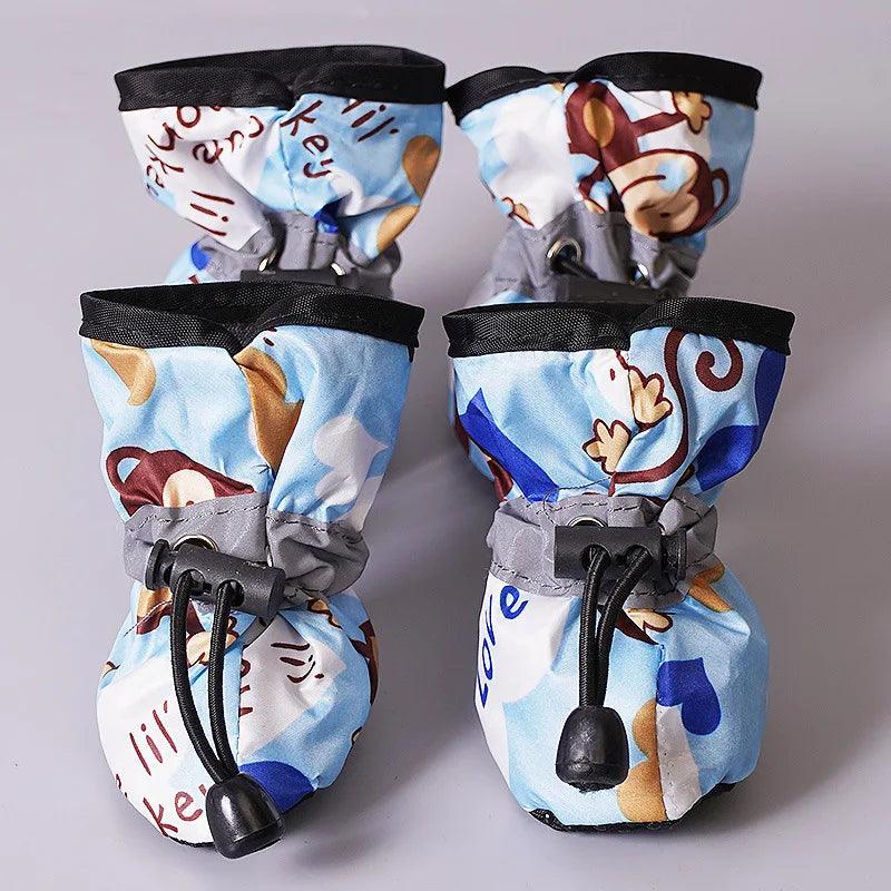 Warm Waterproof Dog Boots