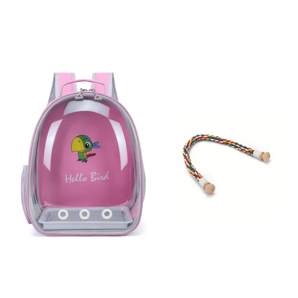 Clear View Bird Travel Bag